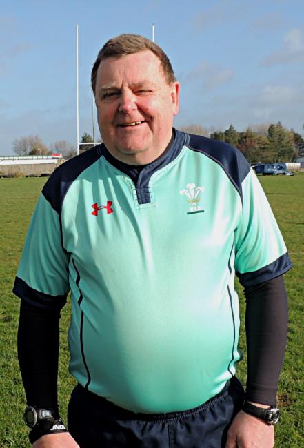 Referee Dave Byrne